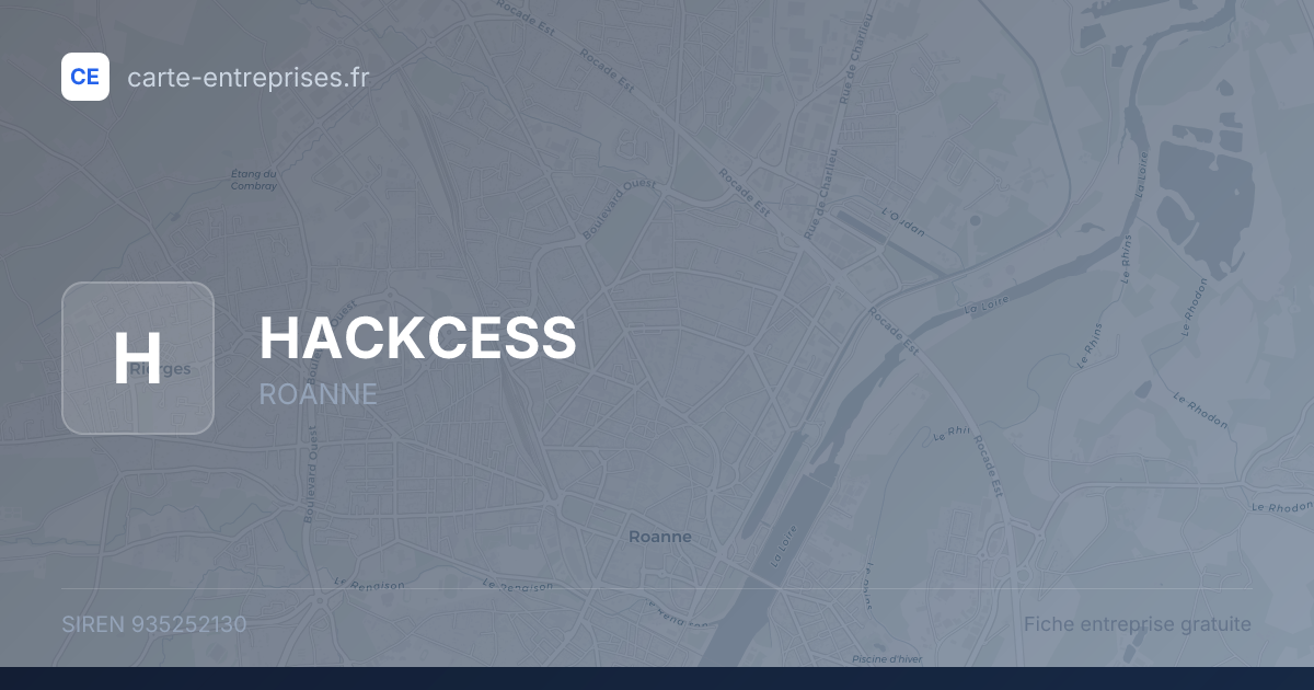 HACKCESS — 935252130 — fiche entreprise