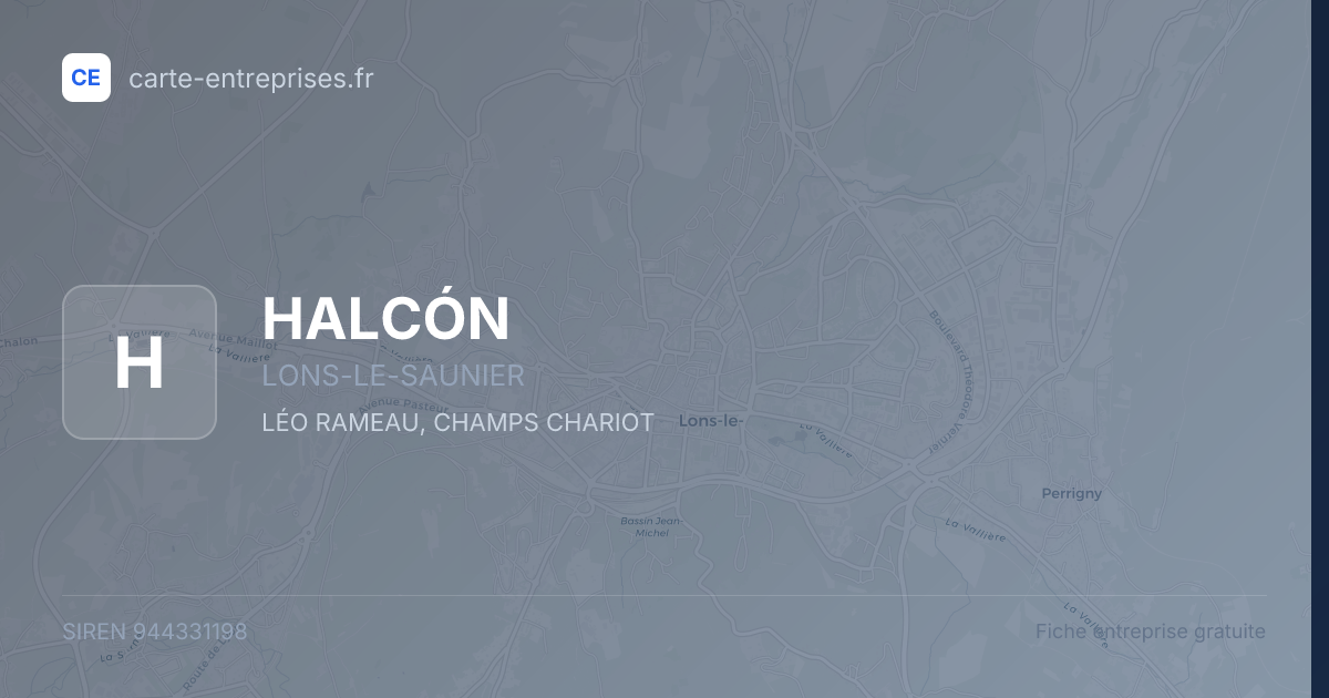 HALCÓN — 944331198 — fiche entreprise
