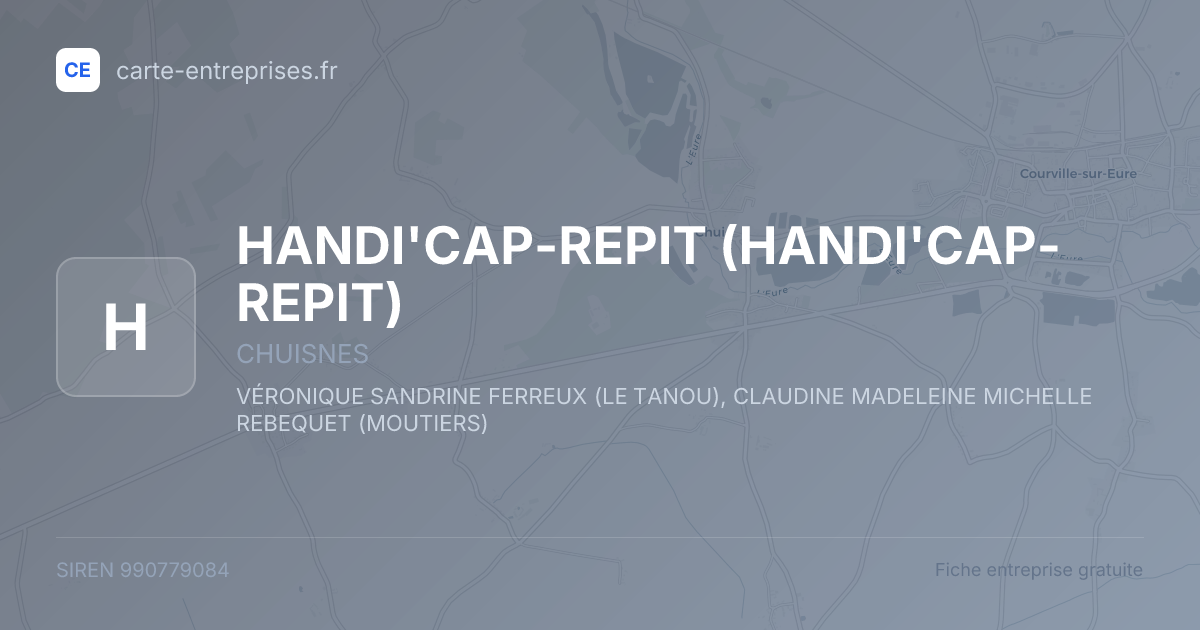 HANDI'CAP-REPIT — 990779084 — fiche entreprise