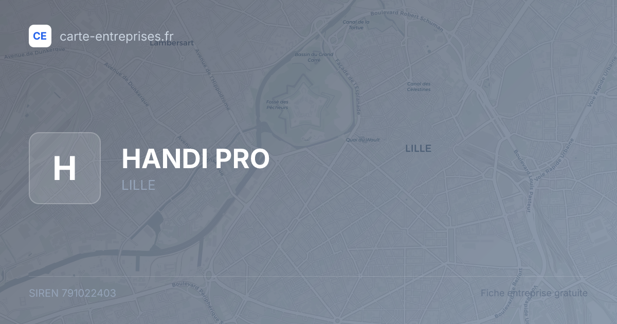 HANDI PRO — 791022403 — fiche entreprise