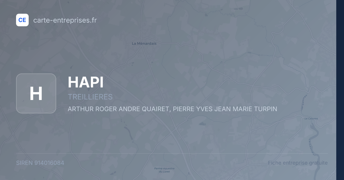 HAPI — 914016084 — fiche entreprise
