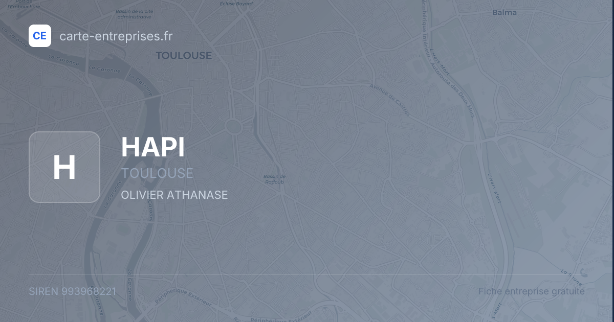 HAPI — 993968221 — fiche entreprise