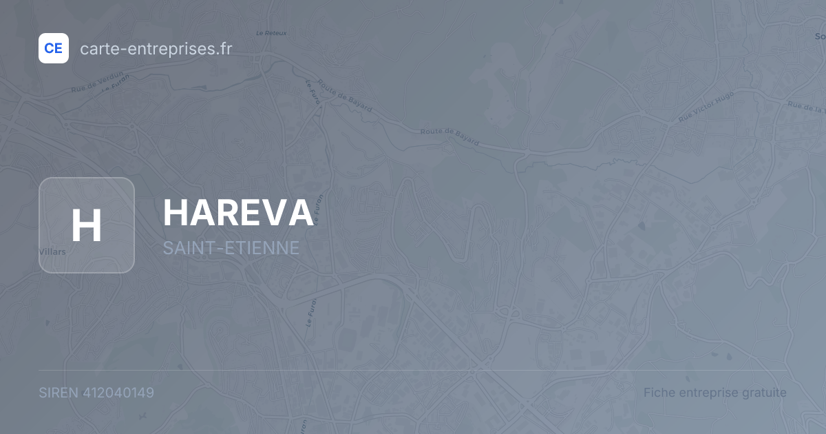 HAREVA — 412040149 — fiche entreprise