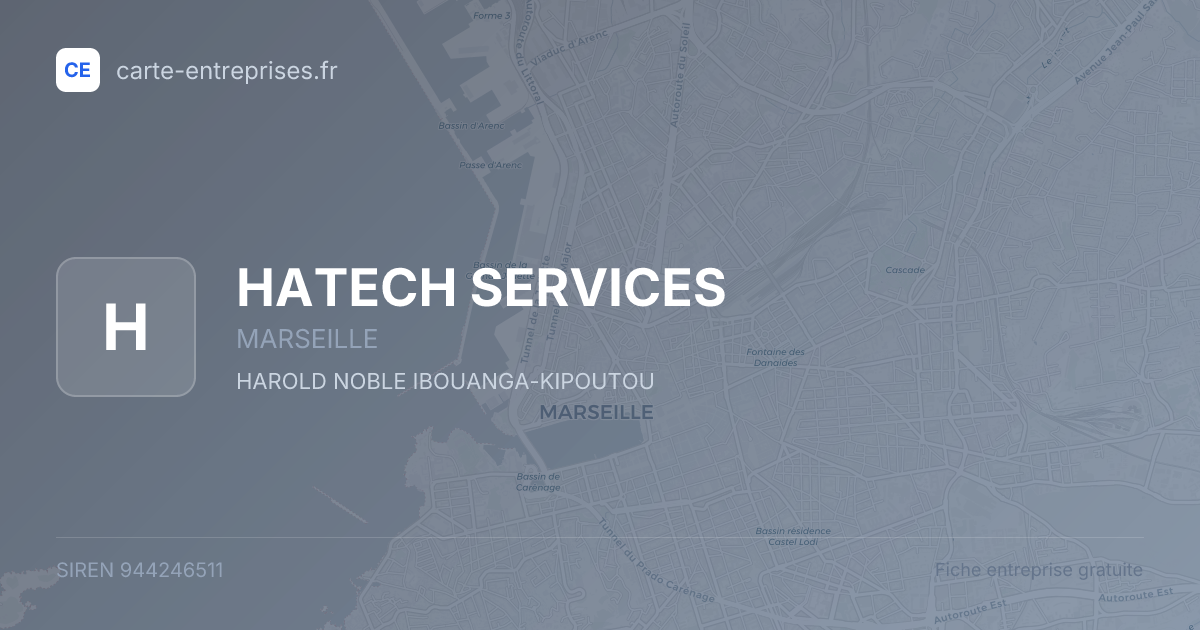 HATECH SERVICES — 944246511 — fiche entreprise