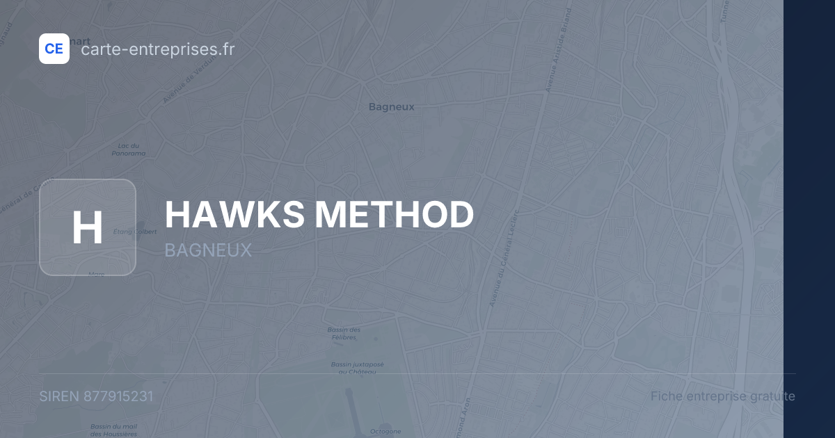 HAWKS METHOD — 877915231 — fiche entreprise