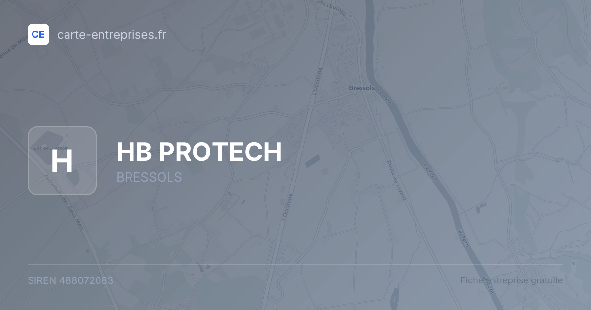 HB PROTECH — 488072083 — fiche entreprise
