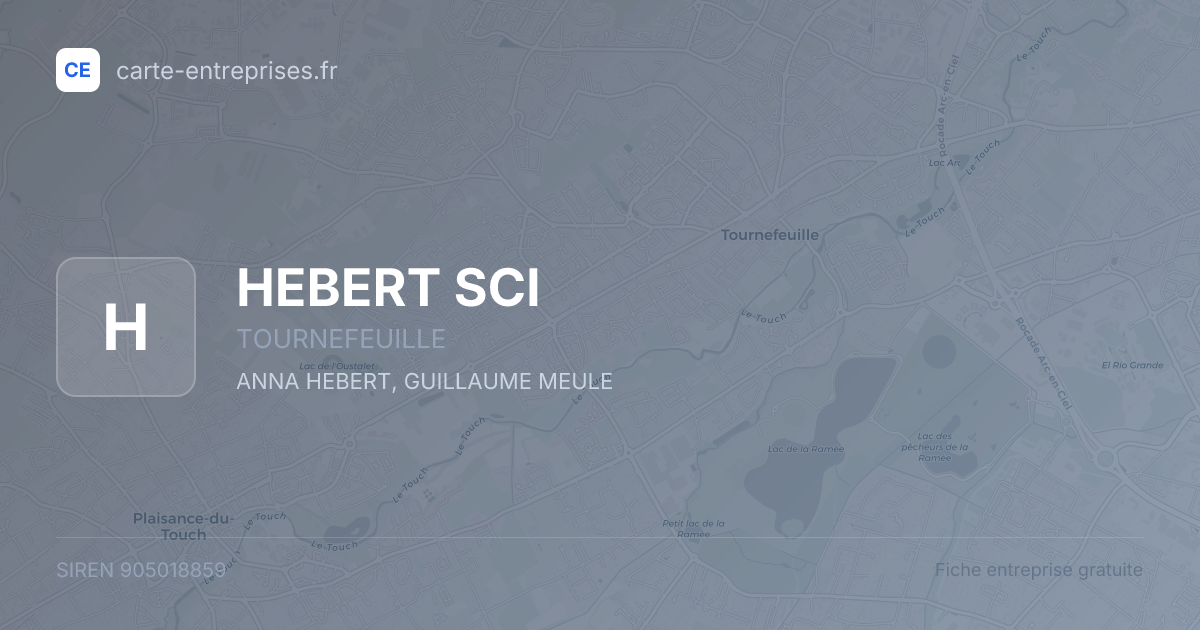 HEBERT SCI — 905018859 — fiche entreprise
