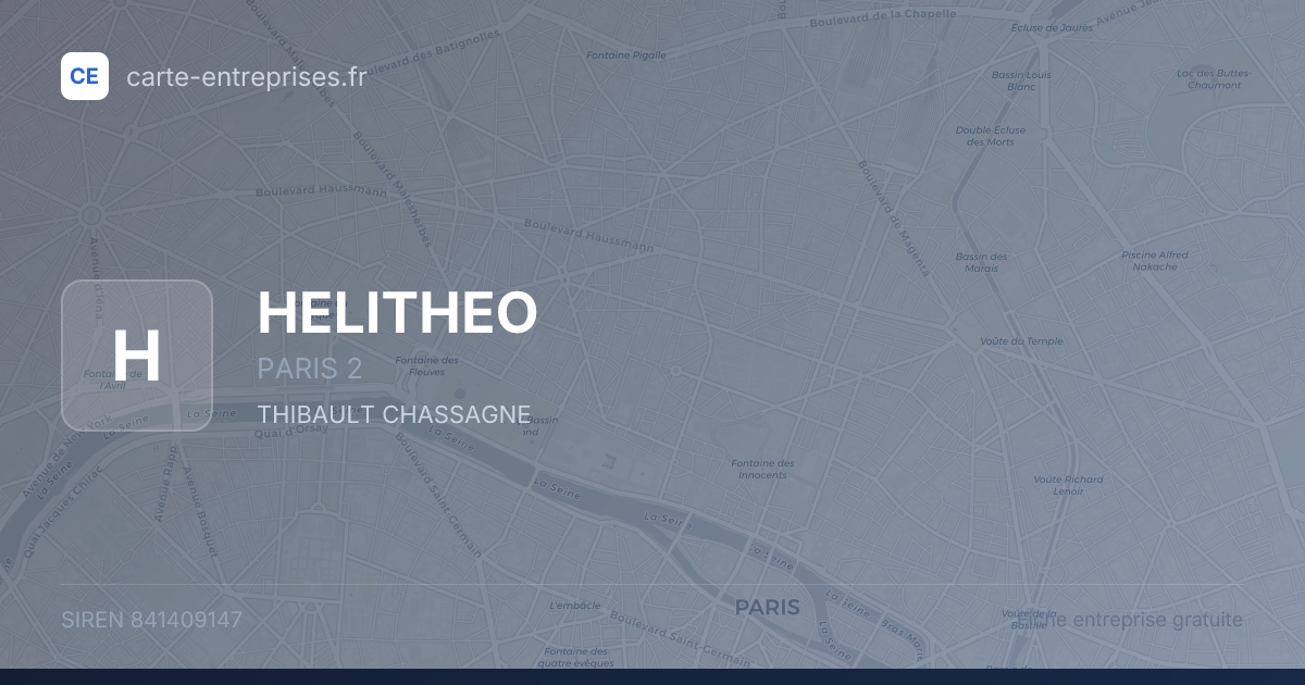 HELITHEO — 841409147 — fiche entreprise