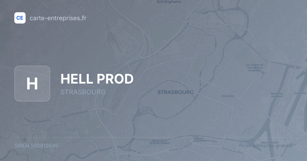 HELL PROD — 500812649 — fiche entreprise