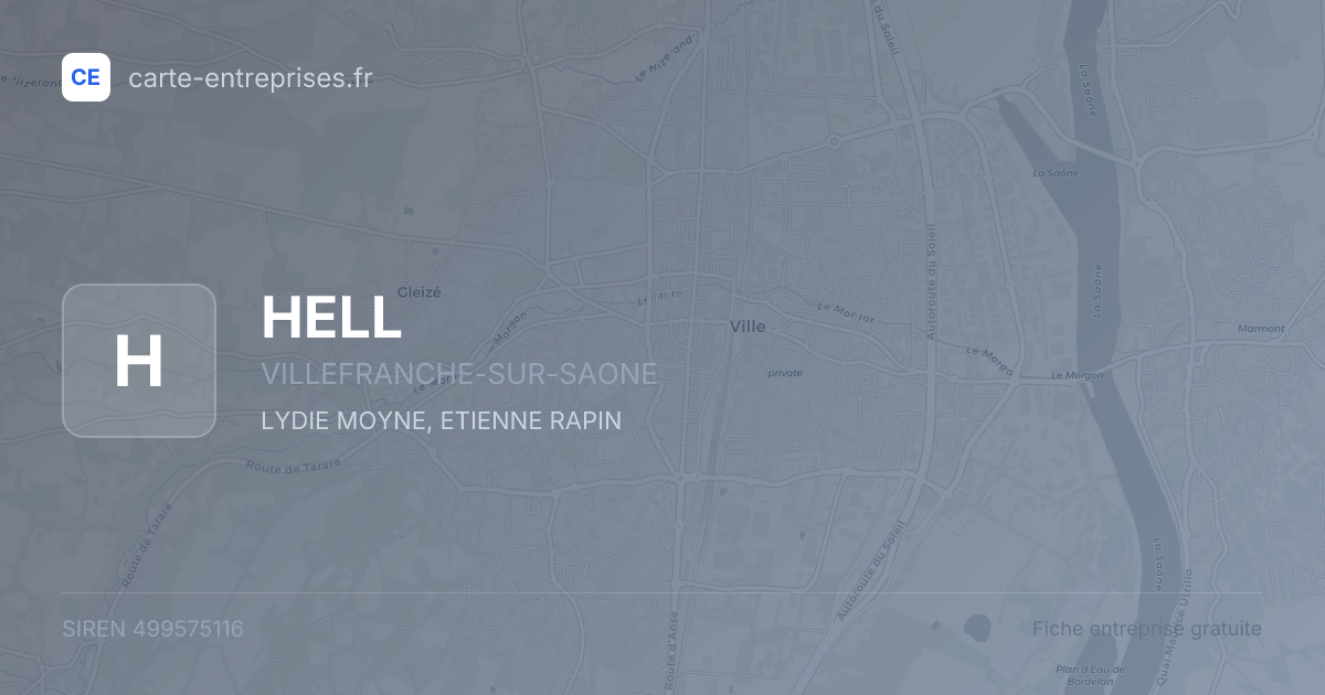 HELL — 499575116 — fiche entreprise