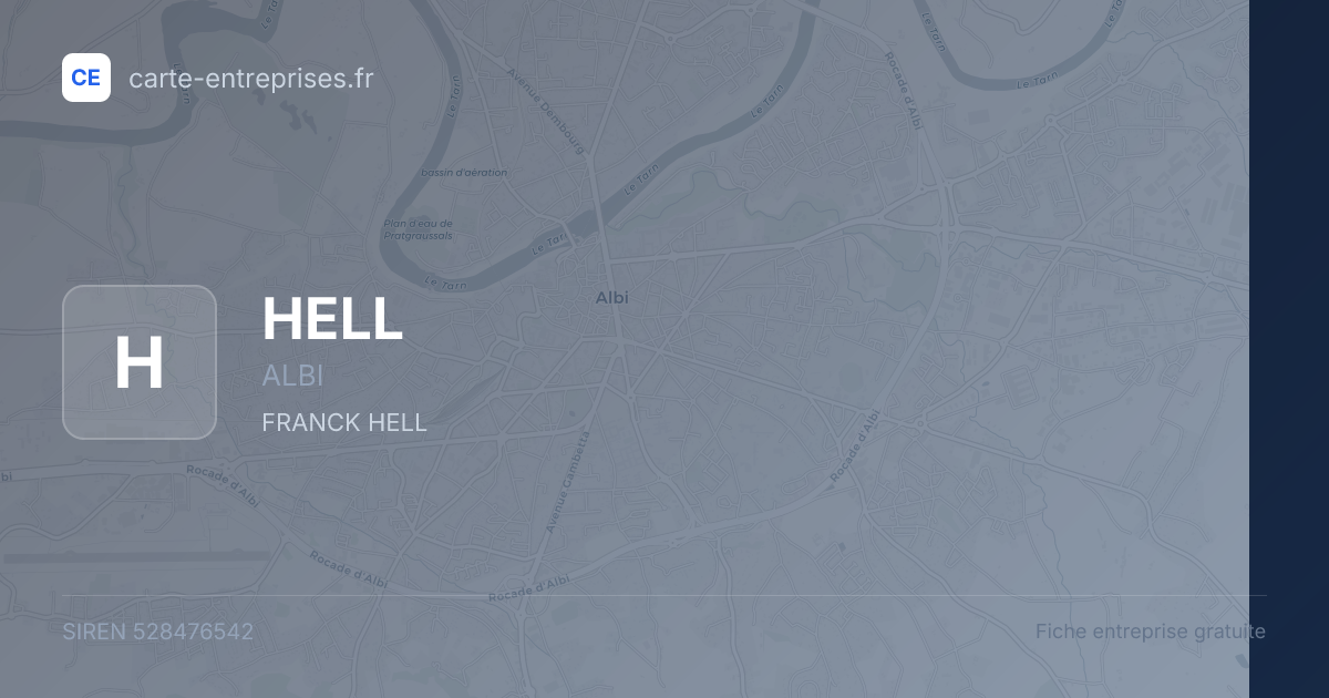 HELL — 528476542 — fiche entreprise