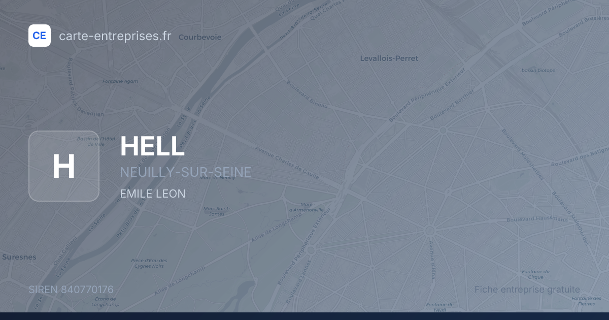 HELL — 840770176 — fiche entreprise