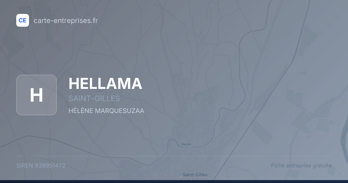 HELLAMA — 938951472 — fiche entreprise