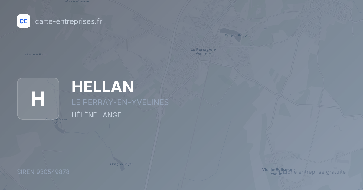 HELLAN — 930549878 — fiche entreprise