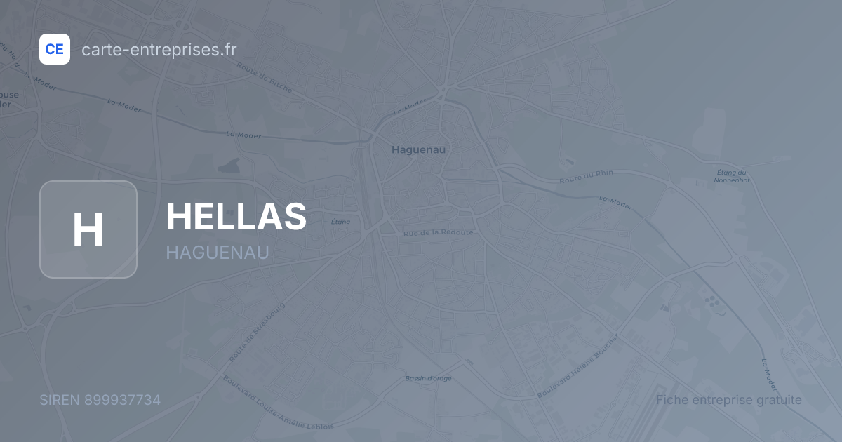 HELLAS — 899937734 — fiche entreprise