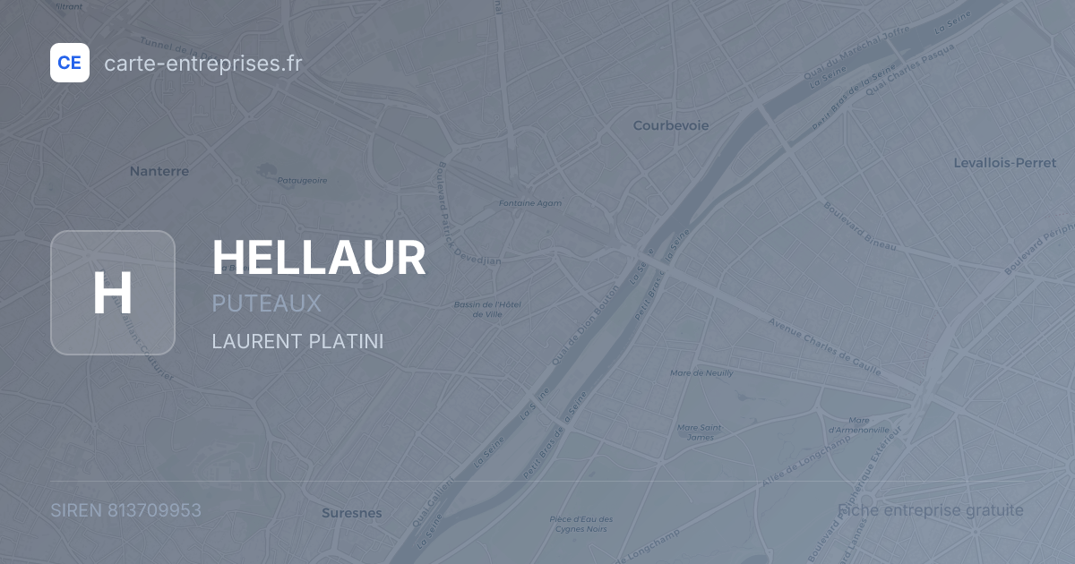 HELLAUR — 813709953 — fiche entreprise