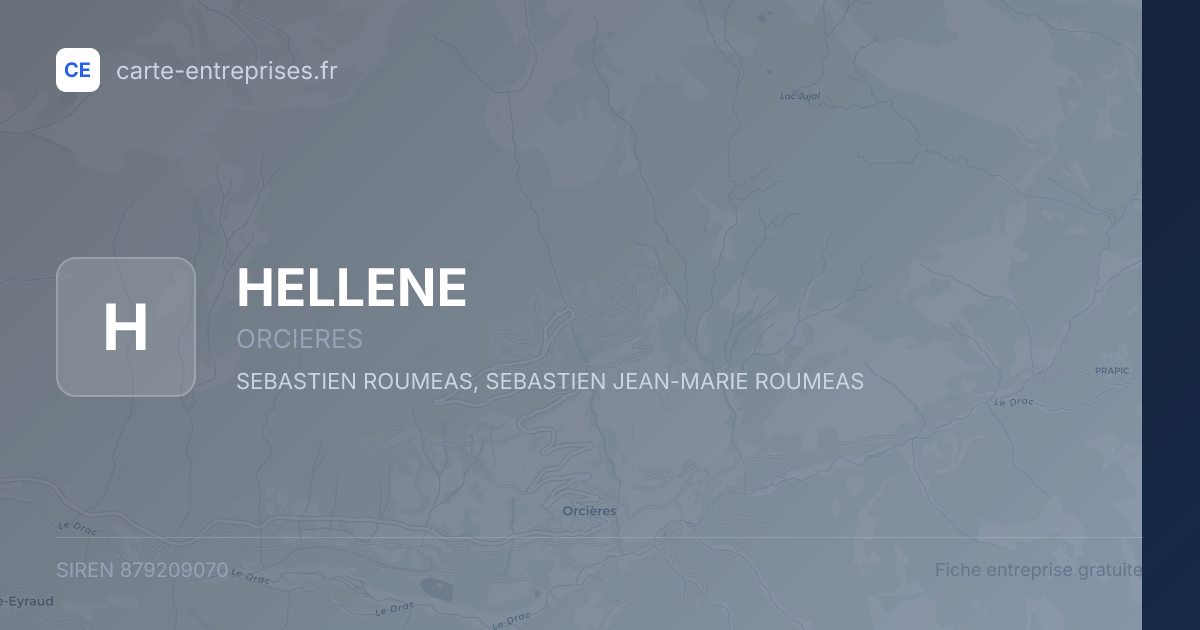 HELLENE — 879209070 — fiche entreprise