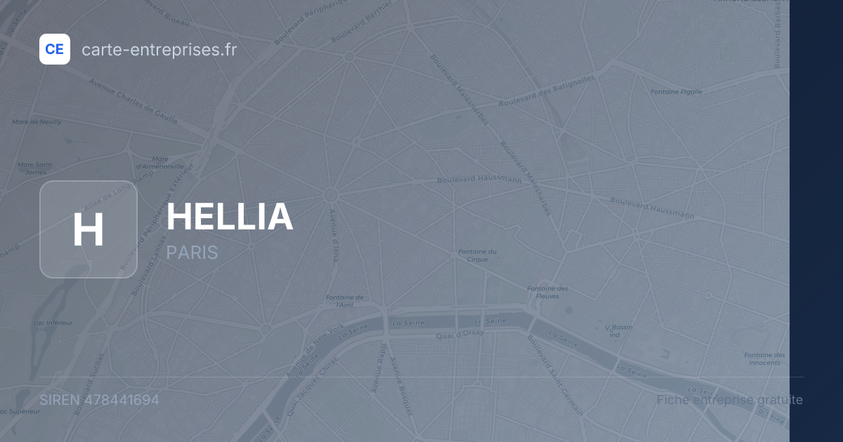 HELLIA — 478441694 — fiche entreprise