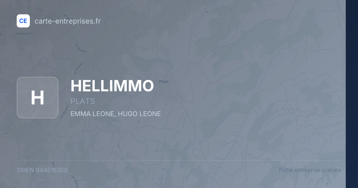 HELLIMMO — 944516350 — fiche entreprise