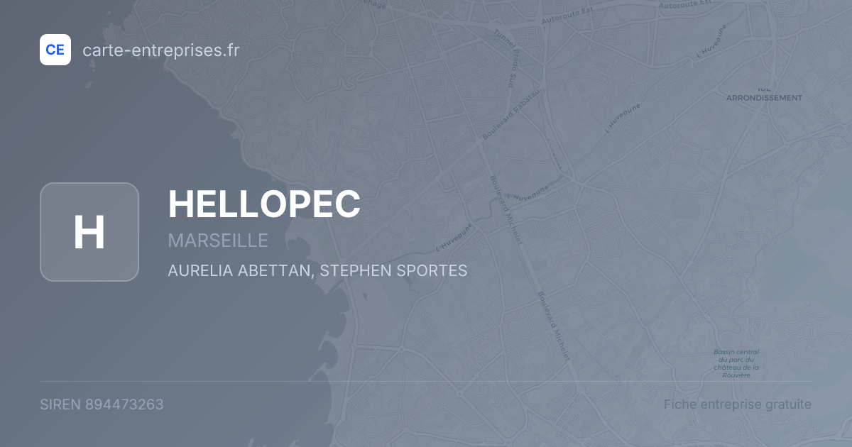 HELLOPEC — 894473263 — fiche entreprise