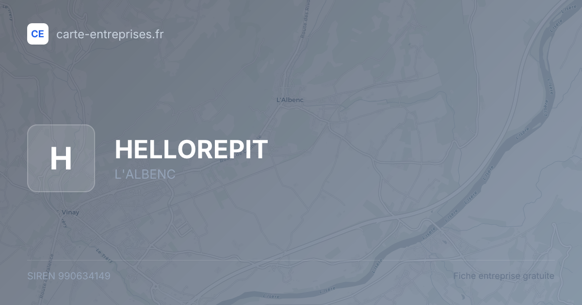 HELLOREPIT — 990634149 — fiche entreprise
