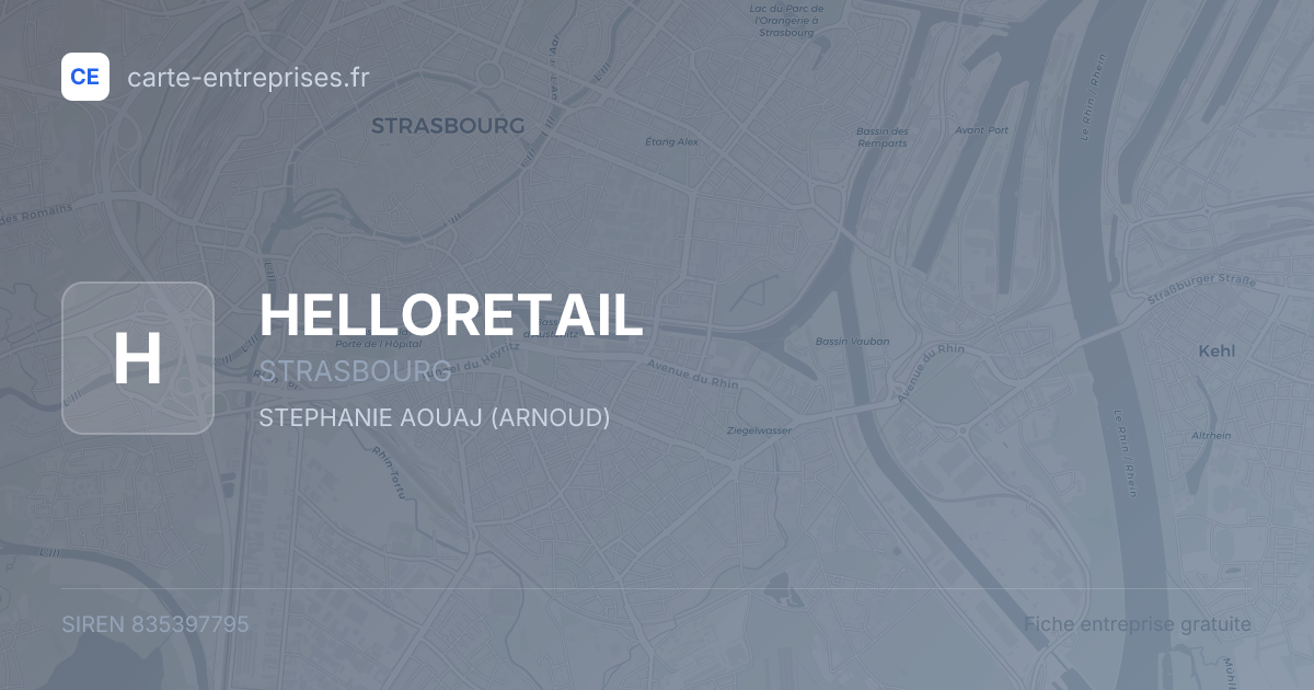HELLORETAIL — 835397795 — fiche entreprise