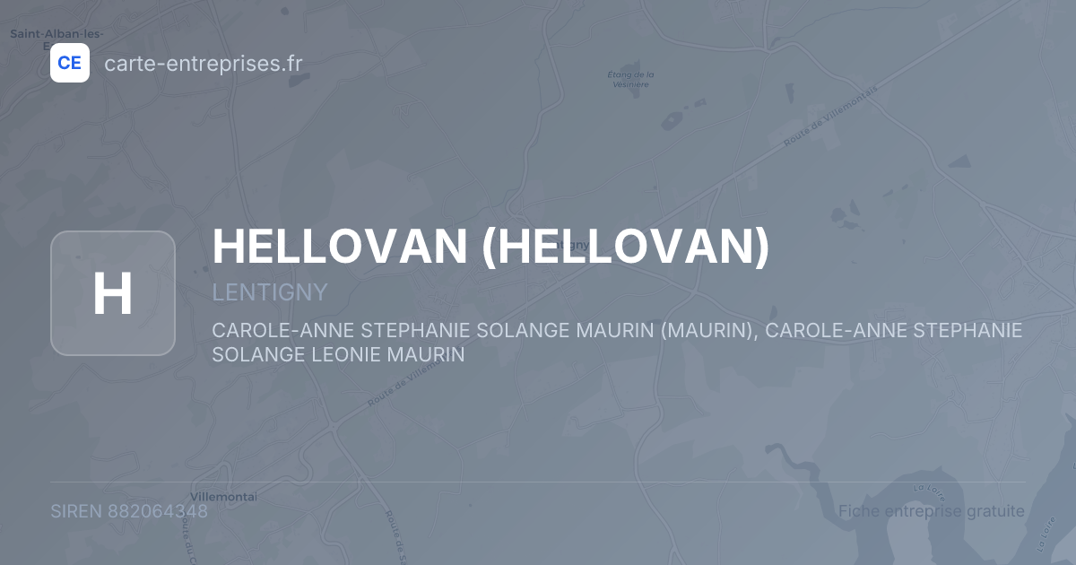 HELLOVAN — 882064348 — fiche entreprise