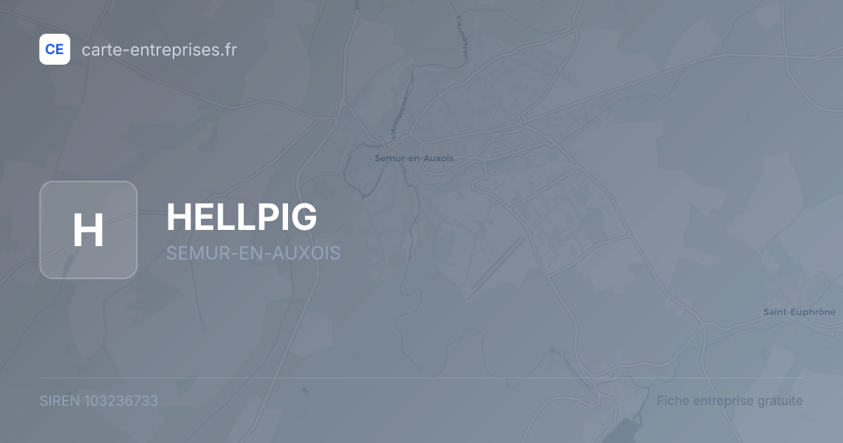 HELLPIG — 103236733 — fiche entreprise