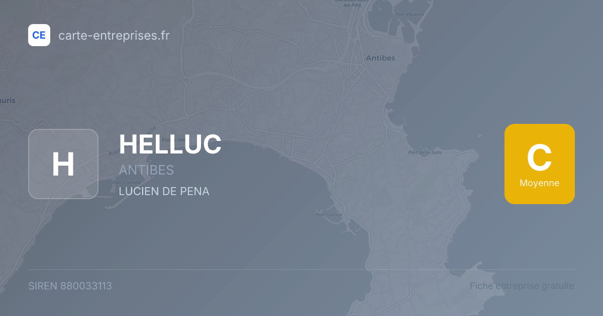 HELLUC — 880033113 — fiche entreprise