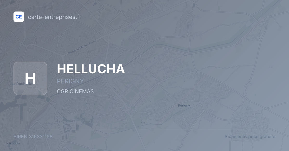 HELLUCHA — 316331198 — fiche entreprise