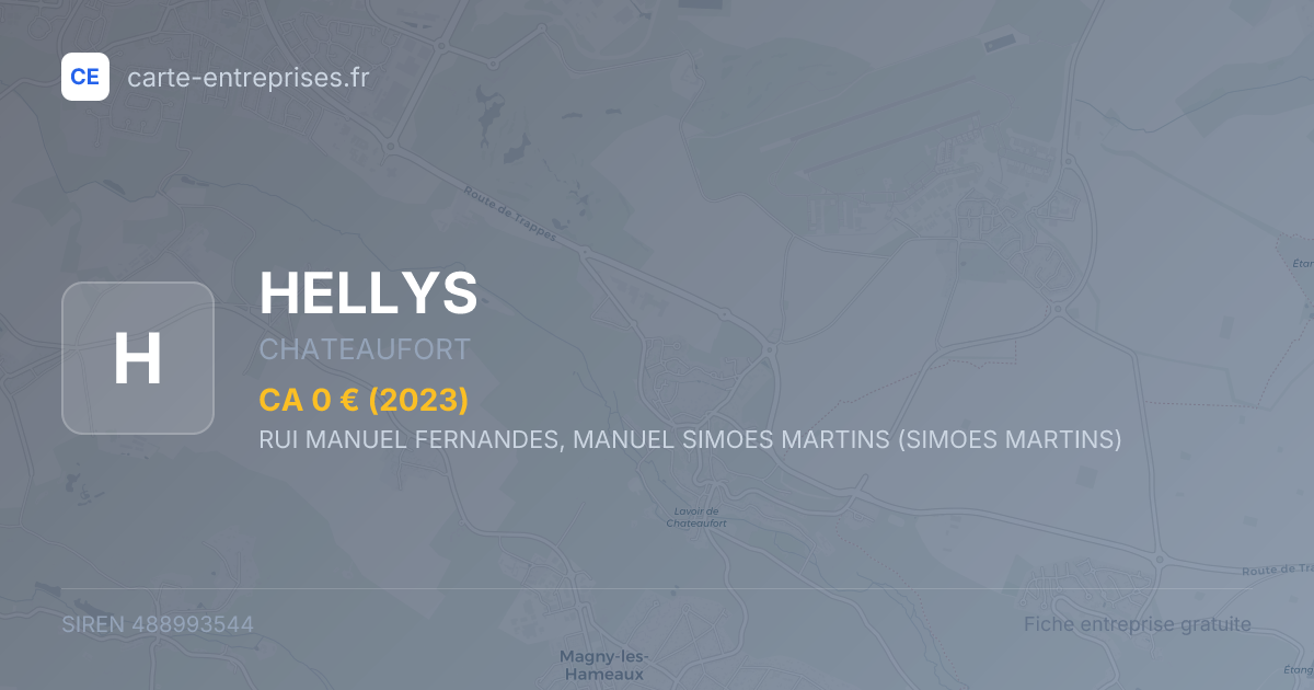 HELLYS — 488993544 — fiche entreprise