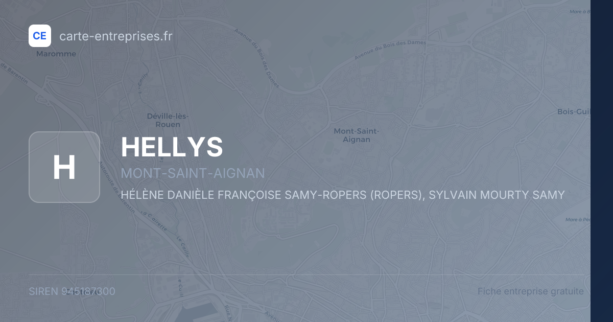 HELLYS — 945187300 — fiche entreprise