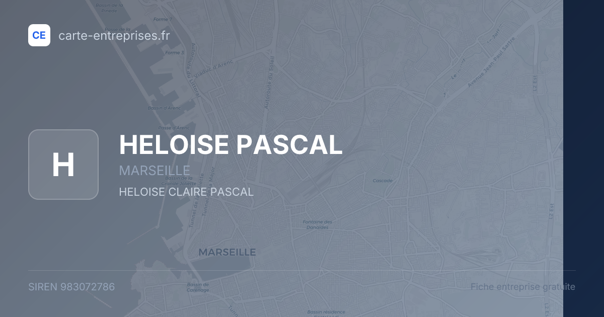 HELOISE PASCAL — 983072786 — fiche entreprise