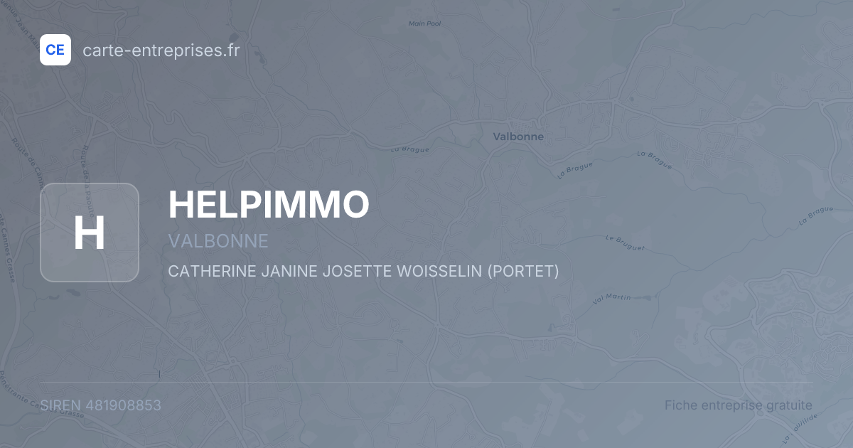HELPIMMO — 481908853 — fiche entreprise