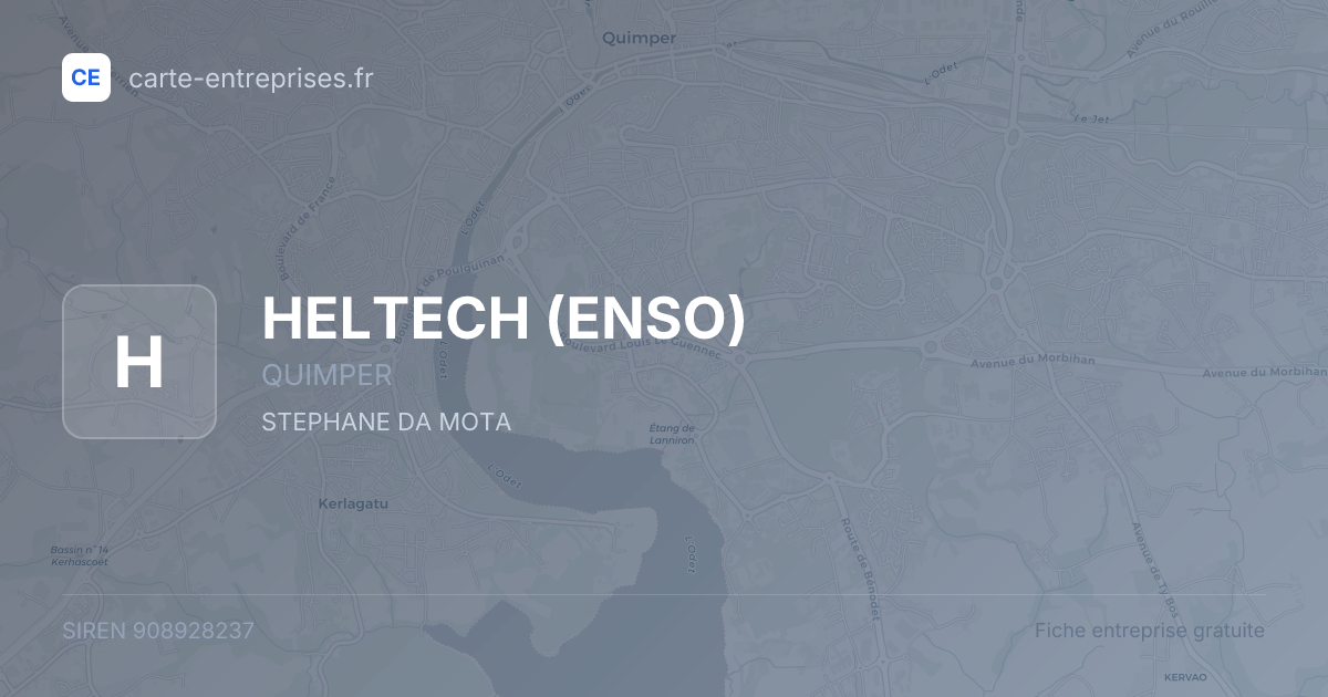 HELTECH (ENSO) — 908928237 — fiche entreprise
