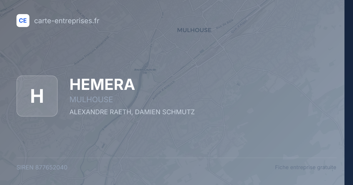HEMERA — 877652040 — fiche entreprise