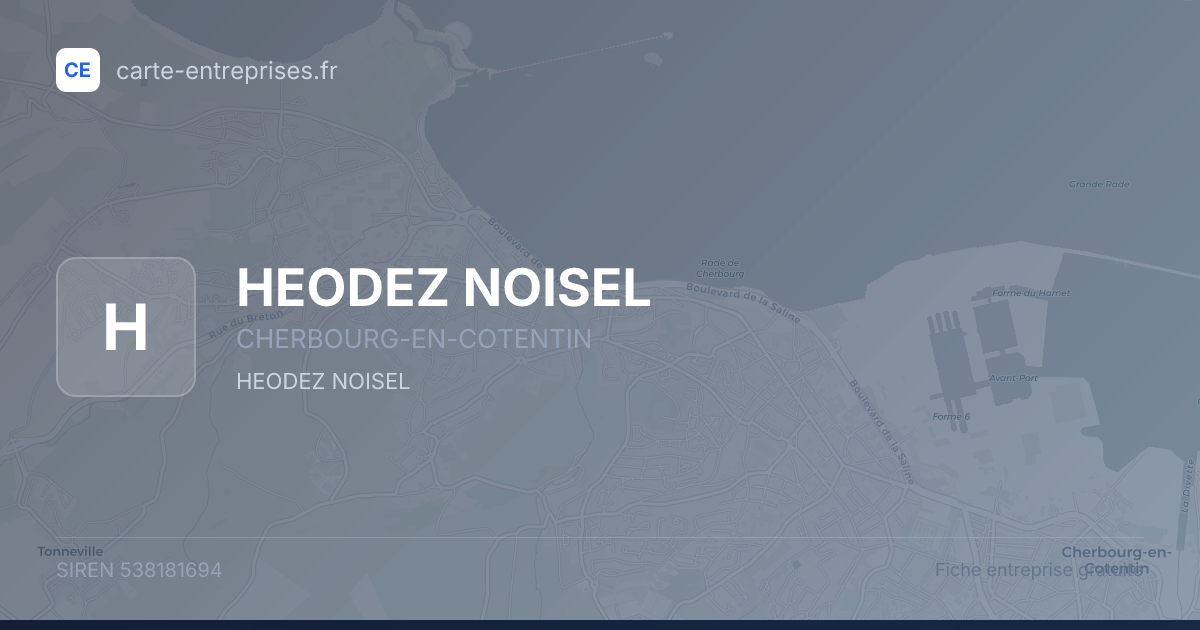 HEODEZ NOISEL — 538181694 — fiche entreprise
