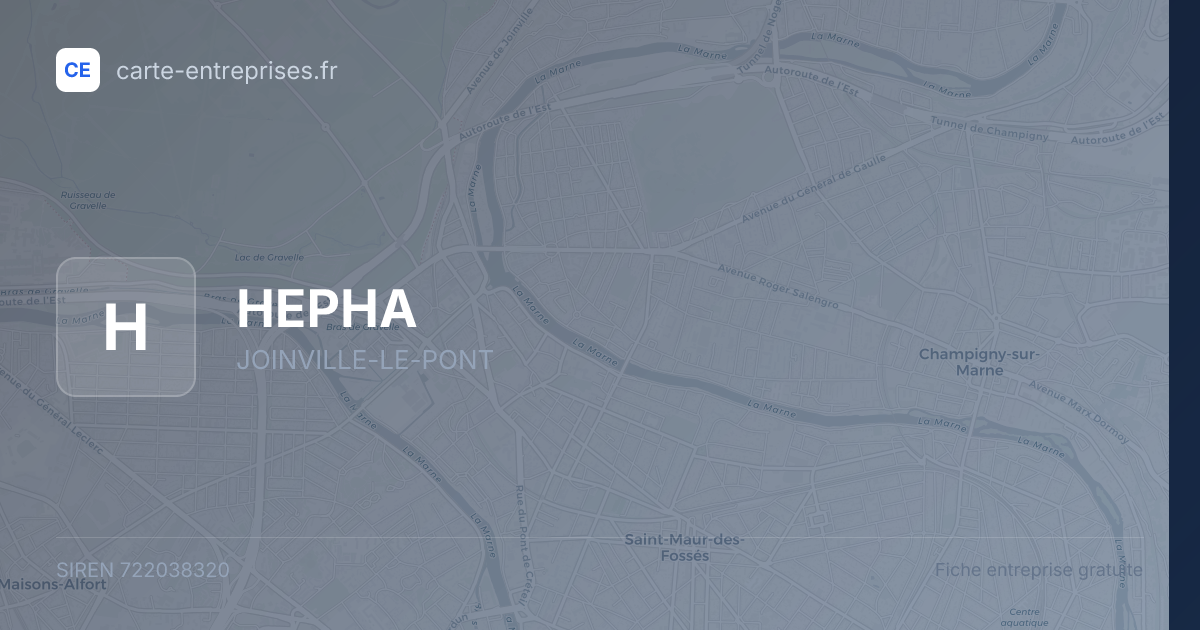 HEPHA — 722038320 — fiche entreprise