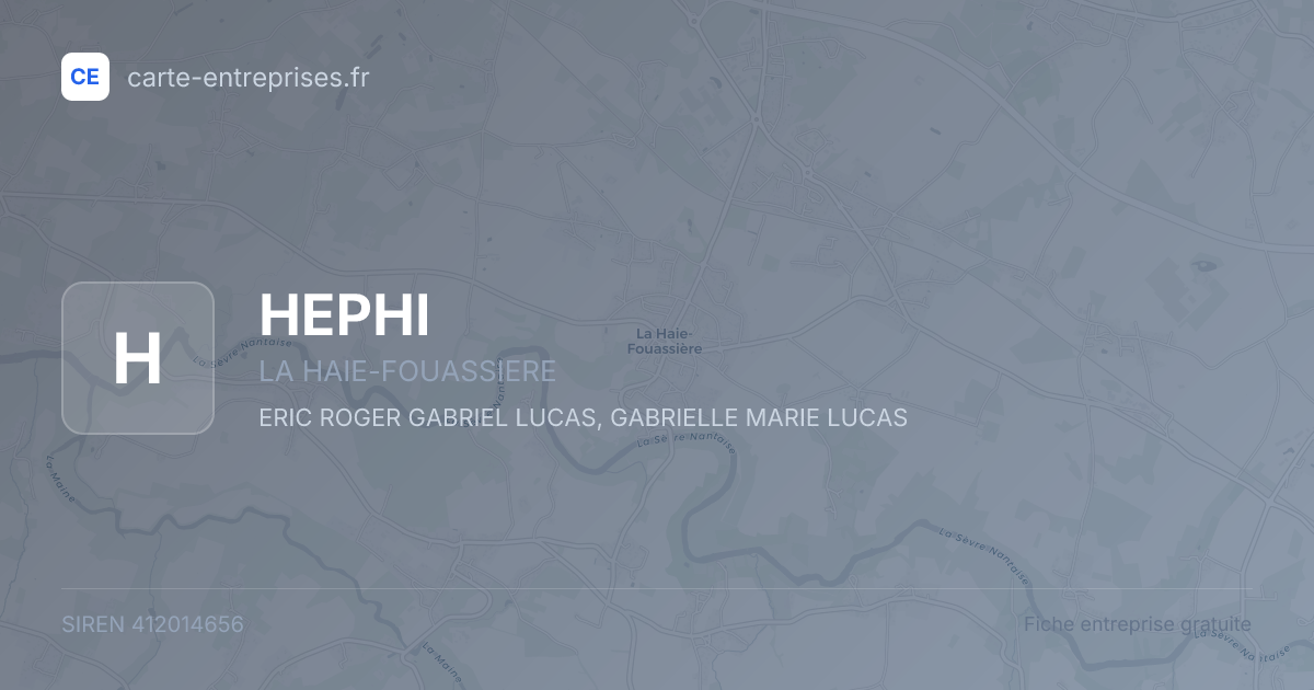 HEPHI — 412014656 — fiche entreprise