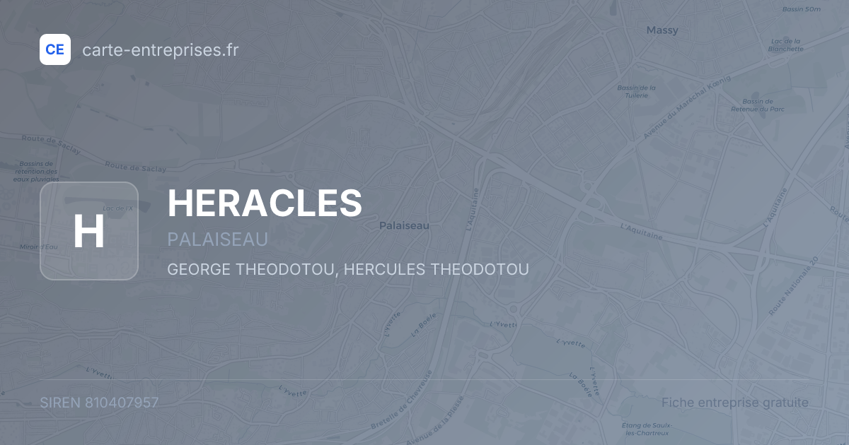 HERACLES — 810407957 — fiche entreprise