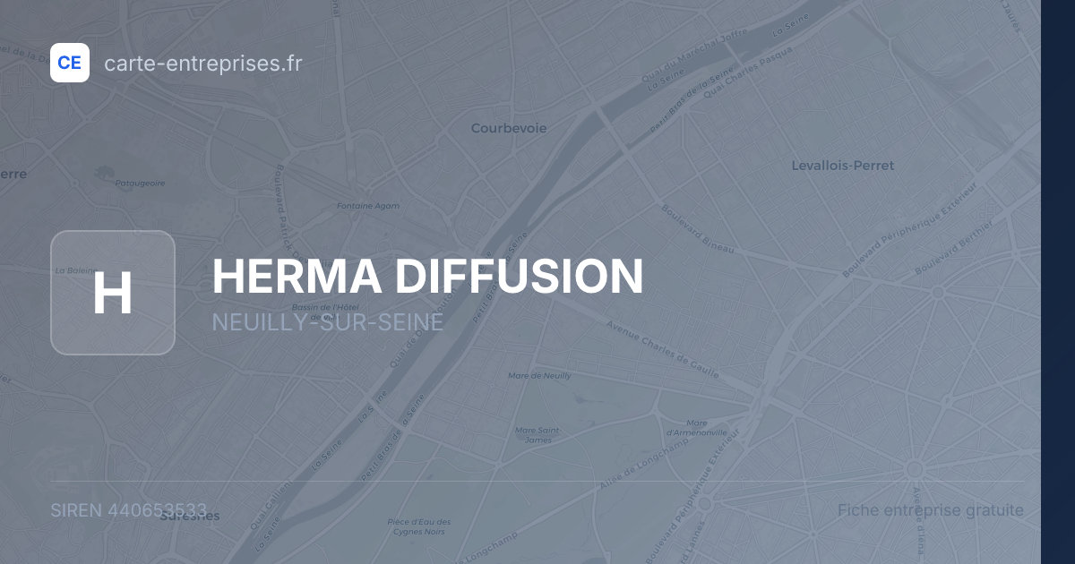 HERMA DIFFUSION — 440653533 — fiche entreprise
