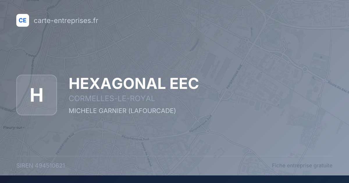 HEXAGONAL EEC — 494510621 — fiche entreprise