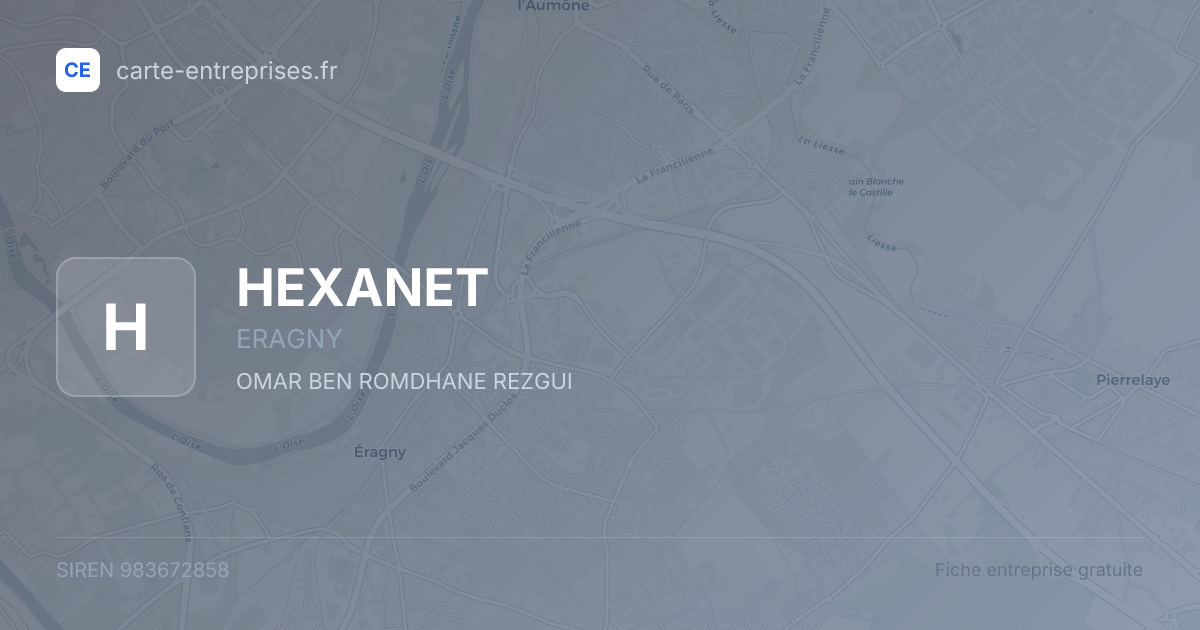 HEXANET — 983672858 — fiche entreprise