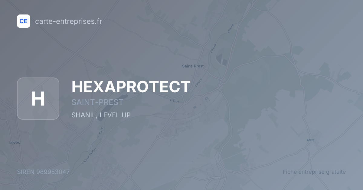 HEXAPROTECT — 989953047 — fiche entreprise