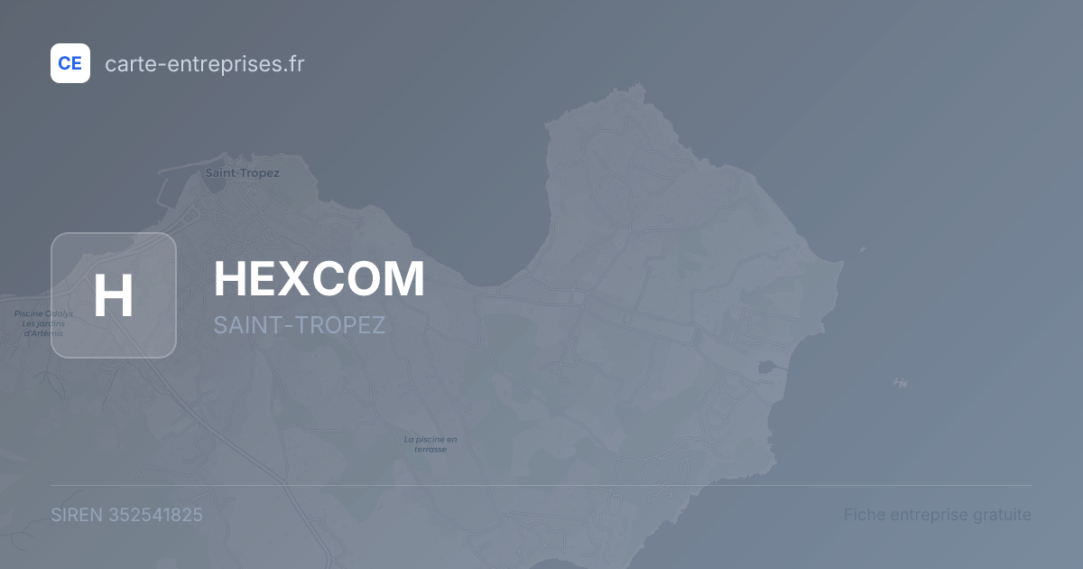 HEXCOM — 352541825 — fiche entreprise