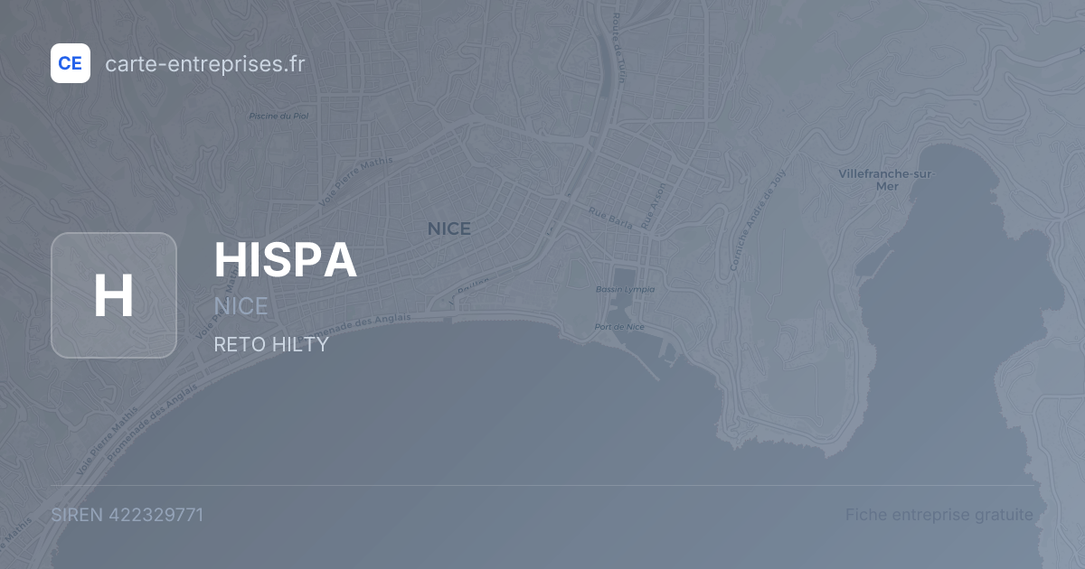 HISPA — 422329771 — fiche entreprise