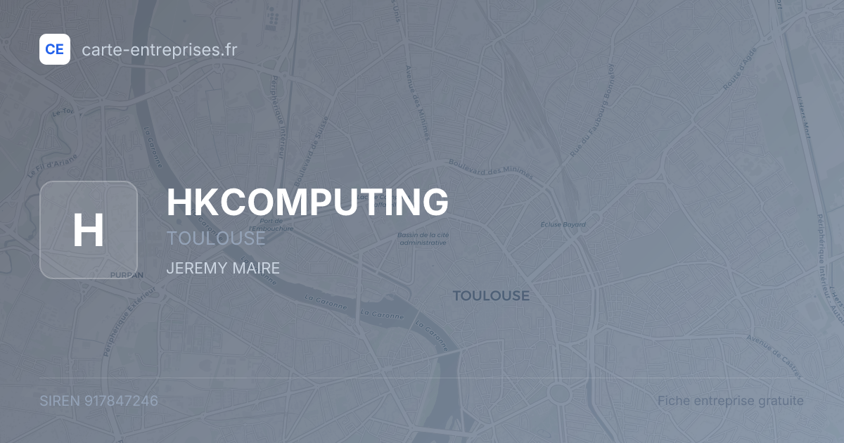HKCOMPUTING — 917847246 — fiche entreprise