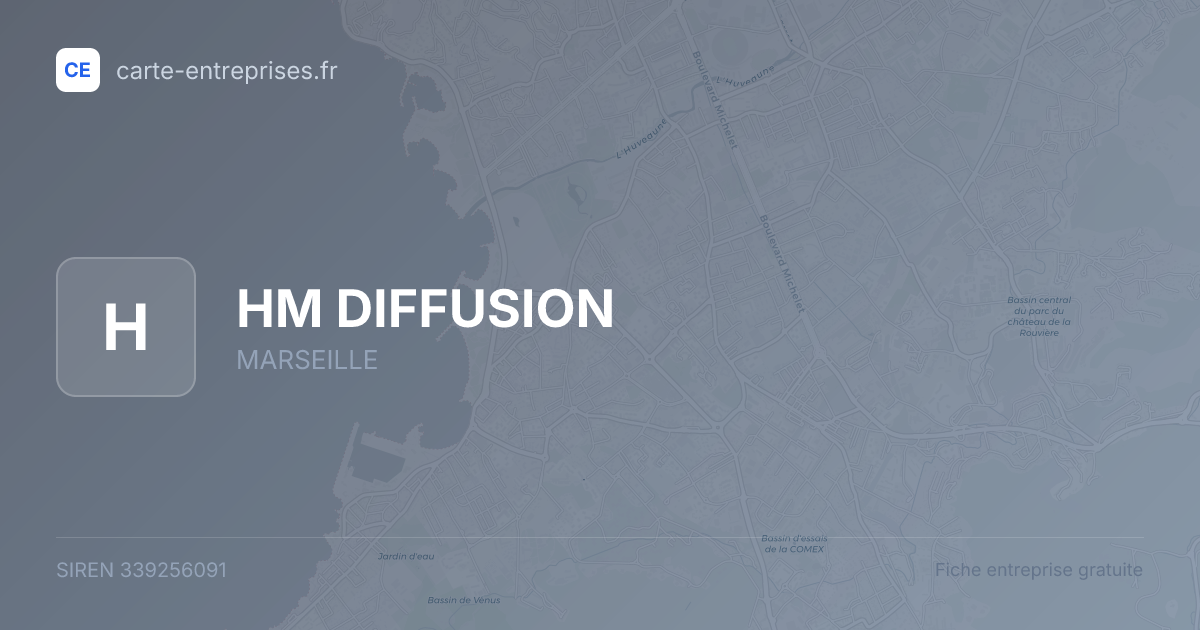 HM DIFFUSION — 339256091 — fiche entreprise