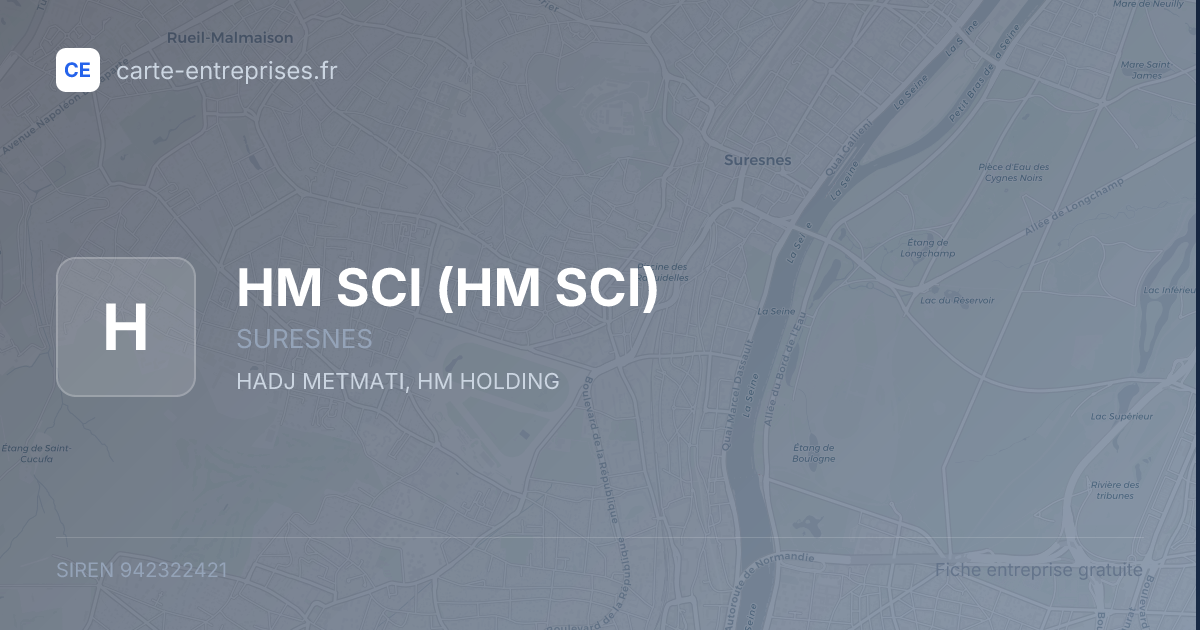 HM SCI — 942322421 — fiche entreprise