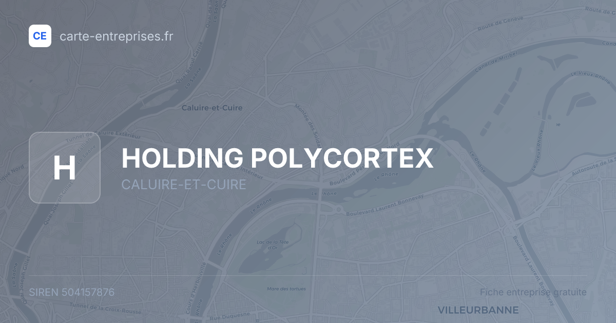 HOLDING POLYCORTEX — 504157876 — fiche entreprise